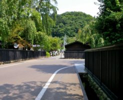 秋田県仙北市角館の町並み